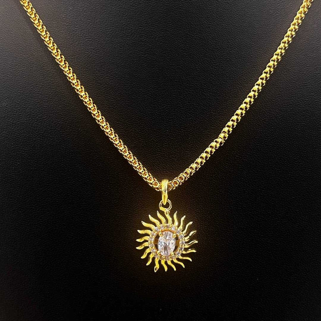 Sooryavansham Men's Chain & Pendant