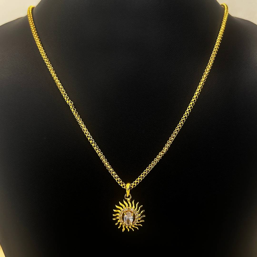 Sooryavansham Men's Chain & Pendant