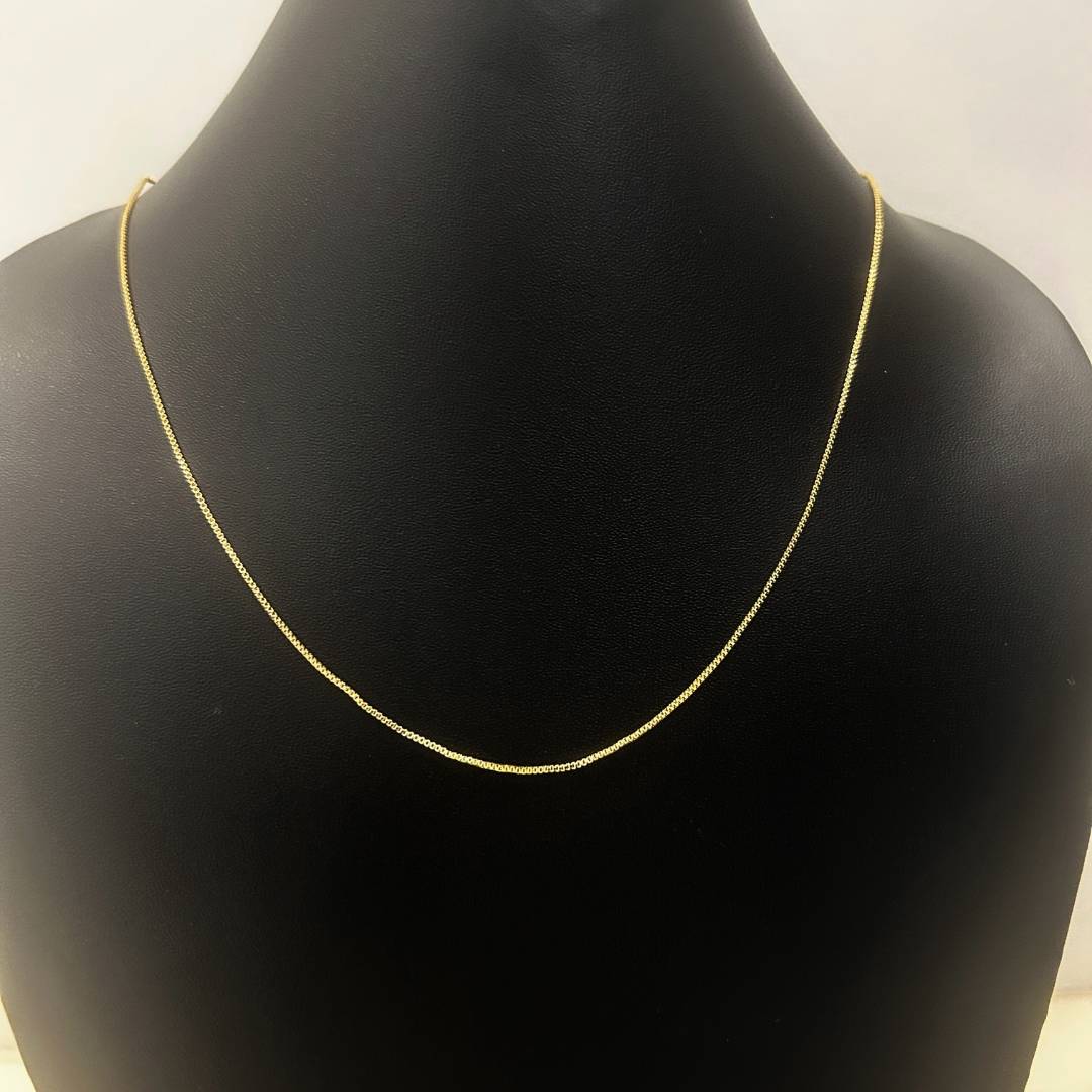 Super Thin Micro Gold Plated Chain