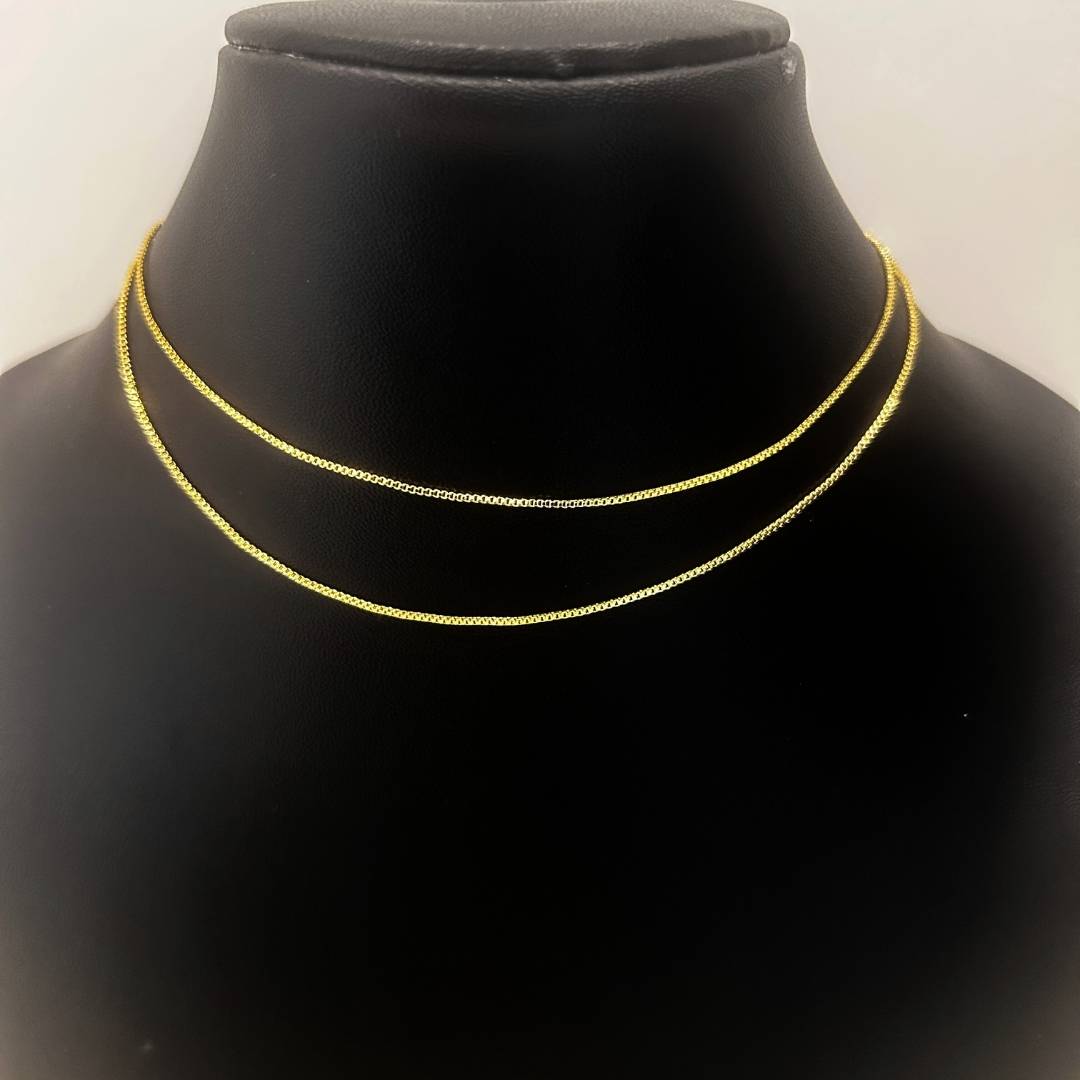 Super Thin Micro Gold Plated Chain