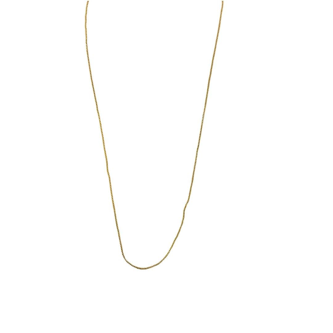 Super Thin Micro Gold Plated Chain