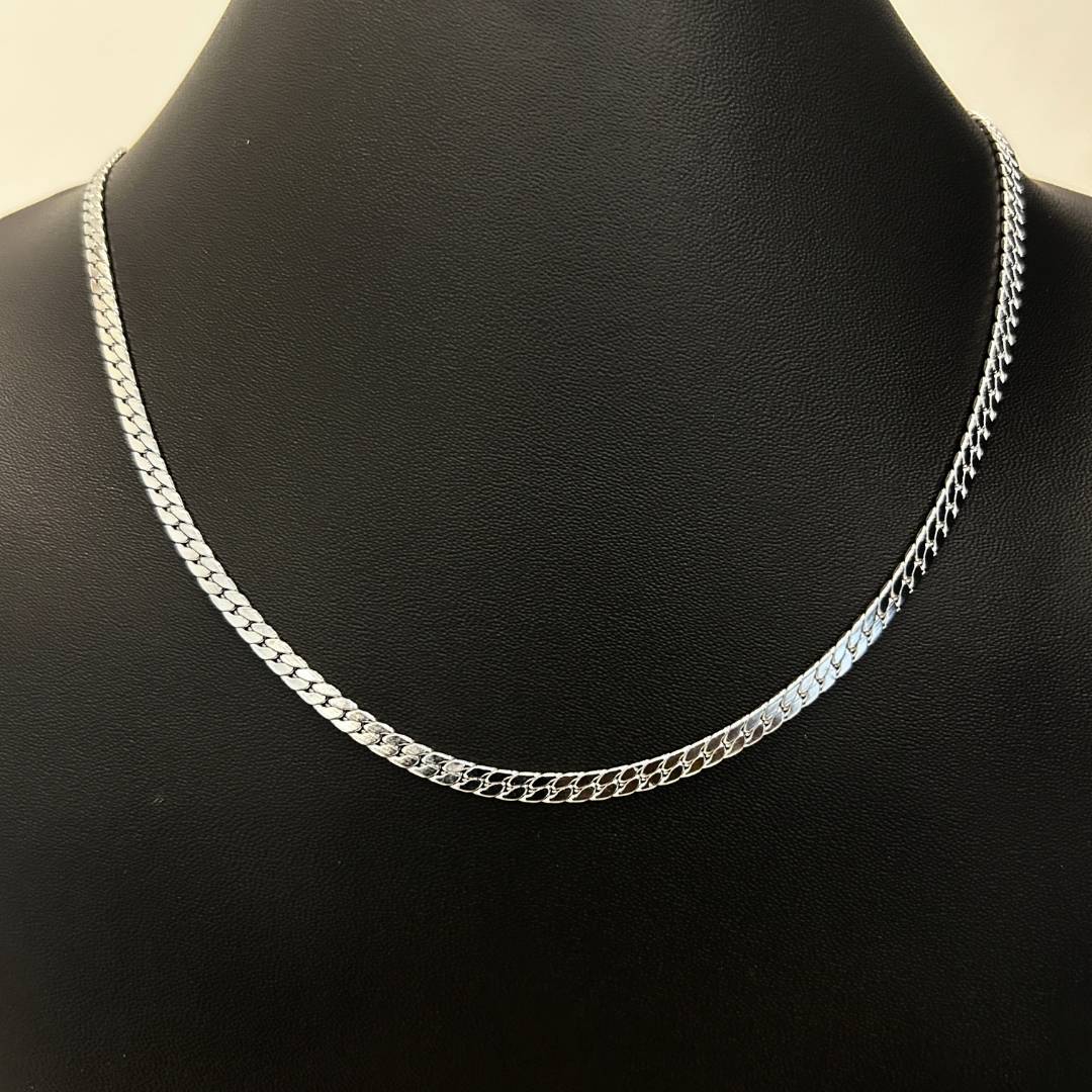 Men's Steel Flat Chain 3mm