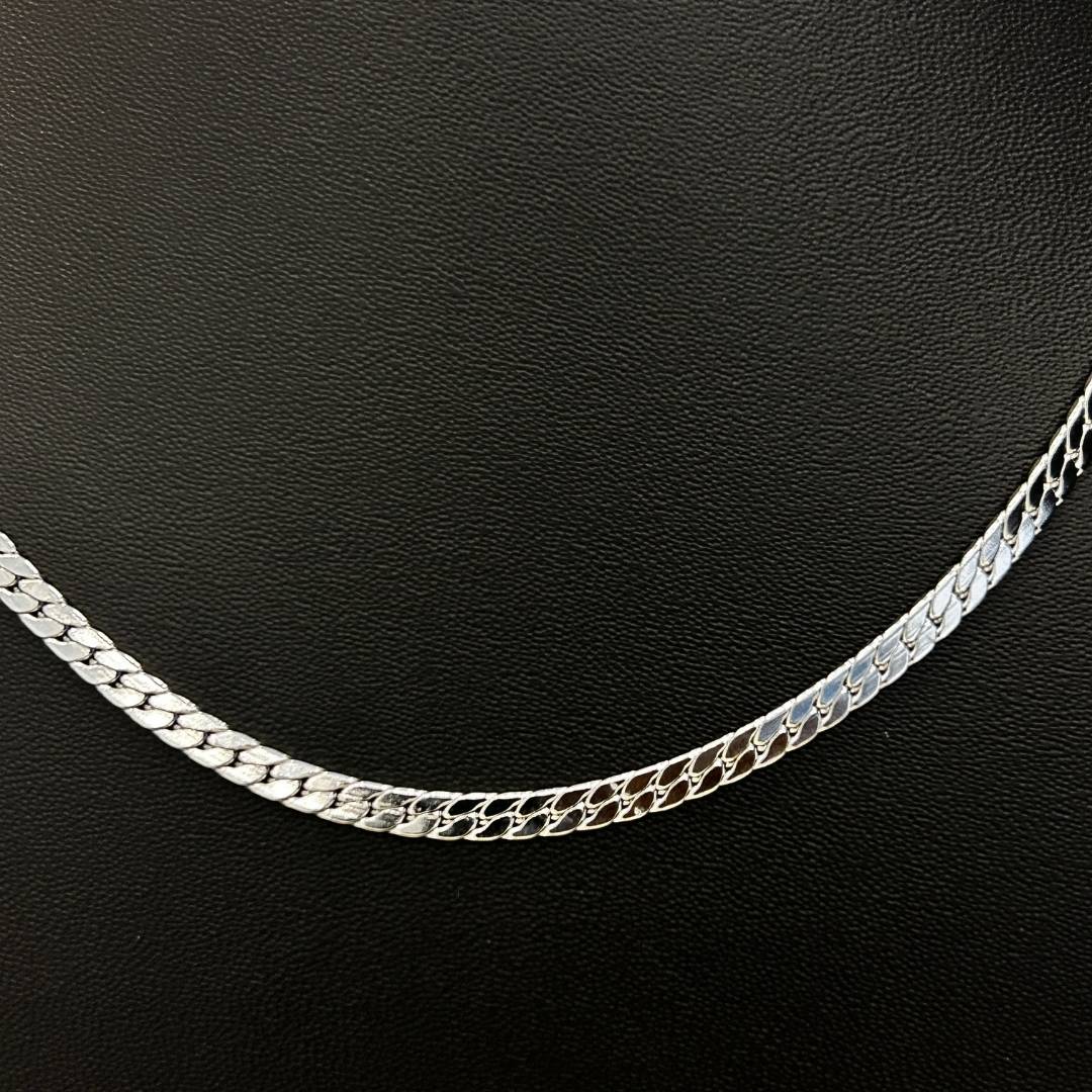 Men's Steel Flat Chain 3mm