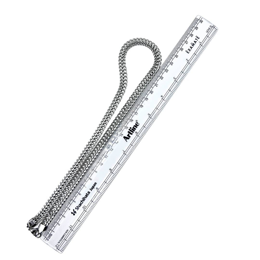Men's Steel Double Width Chain 8mm