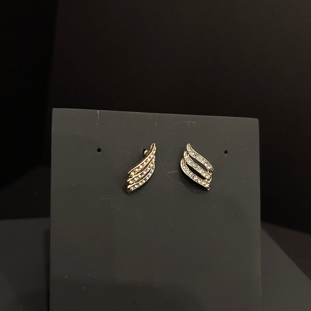 Earring Stone Modern Rose
