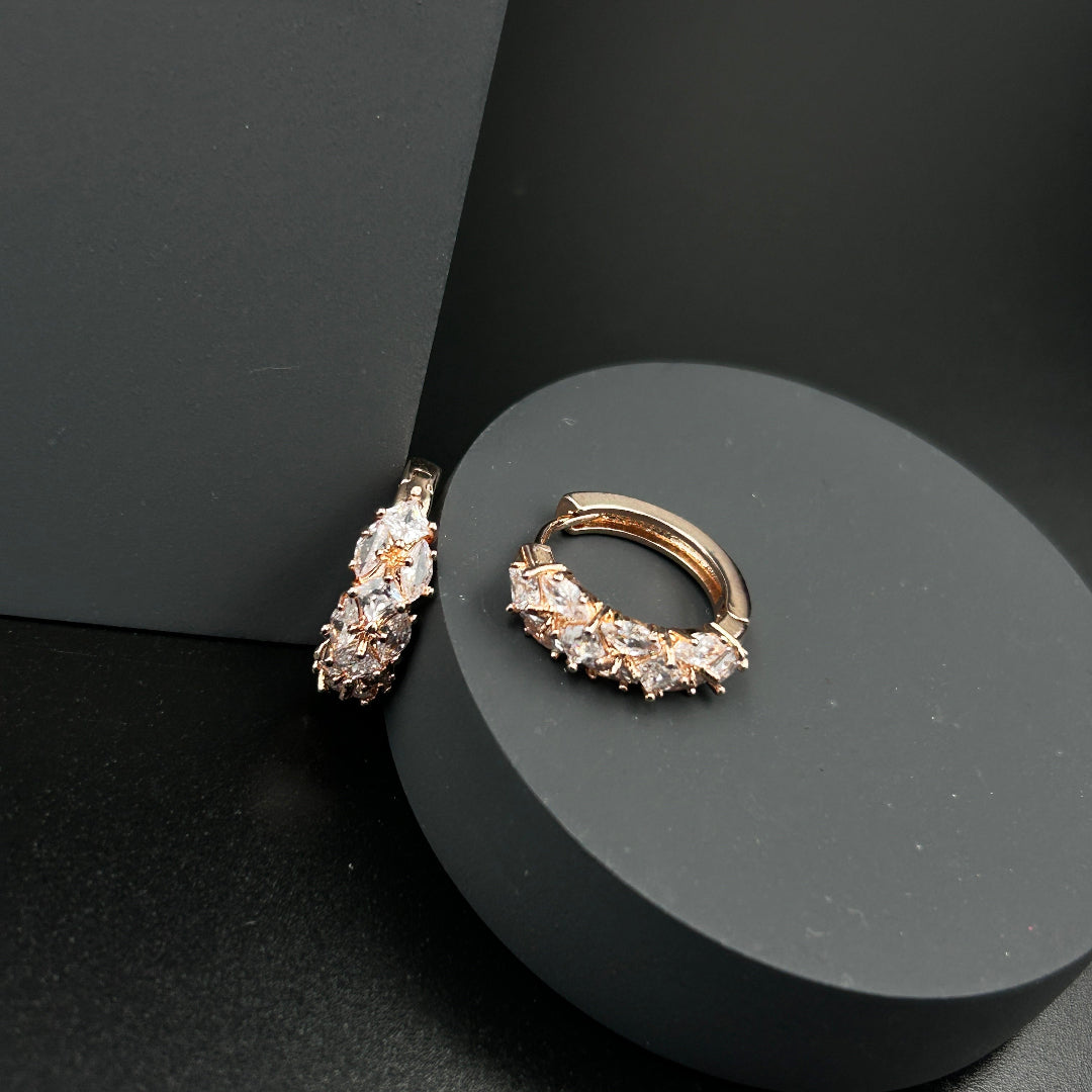 Rose Gold Classic Premium Earrings