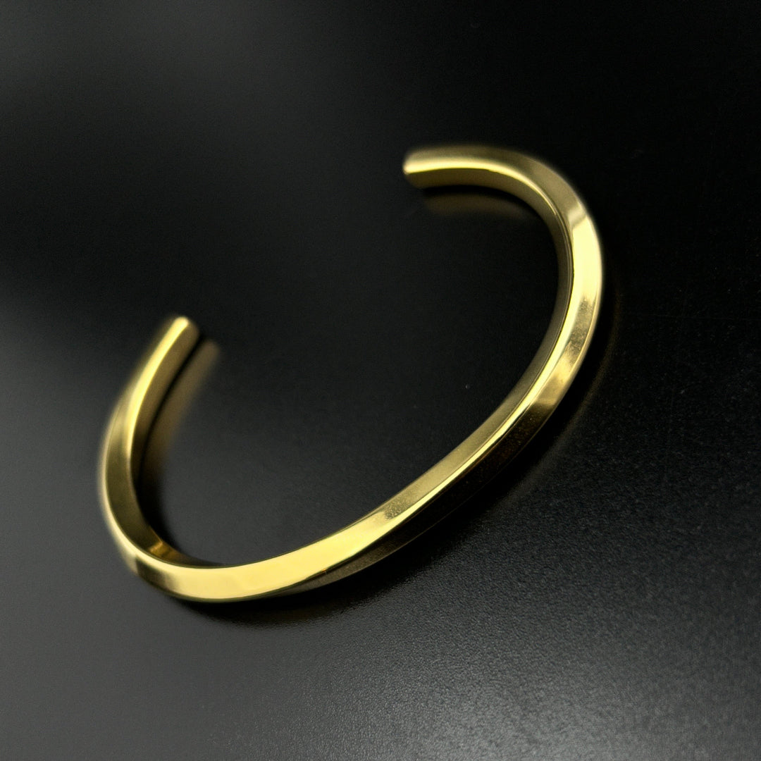 Twisted C Unique Cuff Bracelet